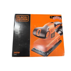 BLACK+DECKER Lijadora Orbital 240W de 1/3 Hoja