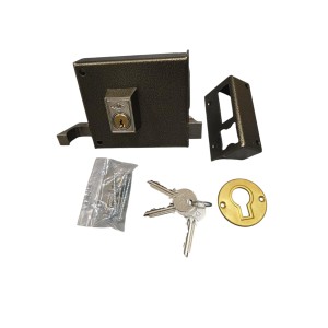 Cerradura - cvl - 125ar/10/1 - marrón - pestillo de media vuelta