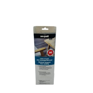 Nespoli Lana de Acero para Lijar, 00, Grano Fino,200 g