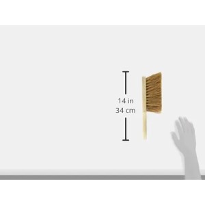 Silverline 277870 - Cepillo de mano So ft Coco 300 mm (12"), color marrón