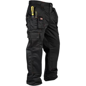 Lee Cooper LCPNT206 Pantalon de Trabajo Hombre.W32-L33 . Negro