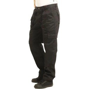 Lee Cooper LCPNT206 Pantalon de Trabajo Hombre.W32-L33 . Negro