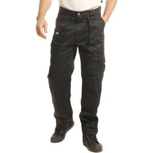 Lee Cooper LCPNT206 Pantalon de Trabajo Hombre.W32-L33 . Negro