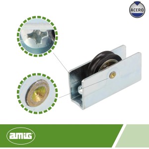 Rodamiento Ventana Corredera - 2 unidades - Tamaño 41 x 20 mm