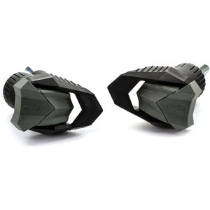 Puig 20457N R19 Protectores de Motor, Color Negro