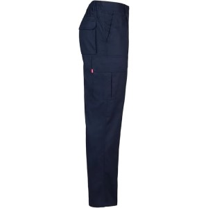 Pantalon trabajo 100% aLGodon color azul Talla 60