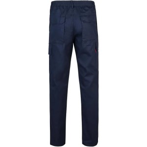 Pantalon trabajo 100% aLGodon color azul Talla 60