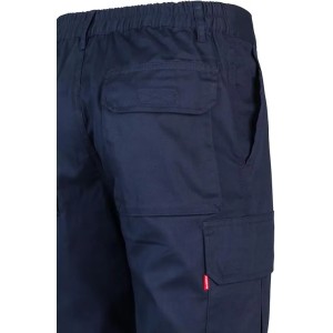 Pantalon trabajo 100% aLGodon color azul Talla 60