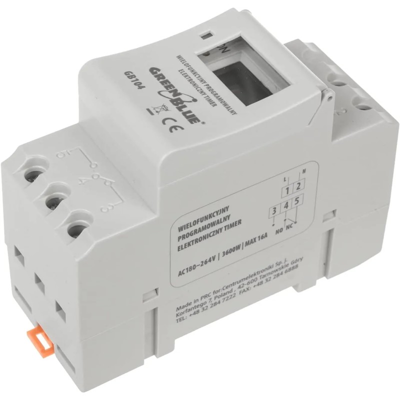 GreenBlue GB104 - Programador eléctrico Digital