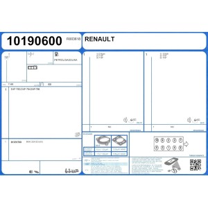 Ajusa 81031700 Juego de 10 tornillos de culata