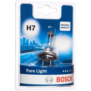 Bosch H7 Pure Light Lámpara para faros, 12 V 55 W
