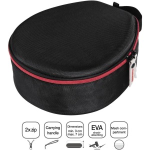 Thomson 00132511 eara516 Auriculares Funda para On-Ear/Over-Ear Negro