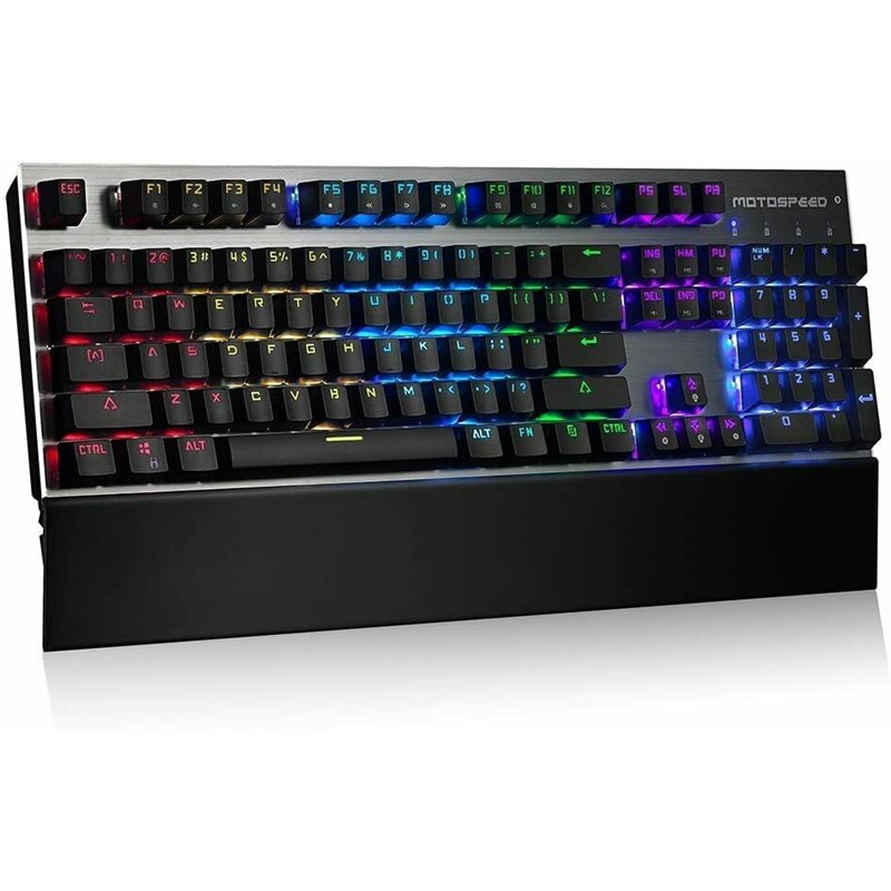 Teclado macro mechanical keyboard Motospeed CK108