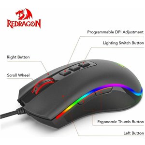 Redragon M711 Cobra Ratón Gaming