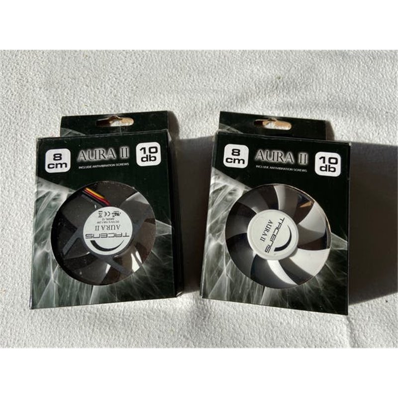 Tacens Aura II - Ventilador para ordenador (8 cm)