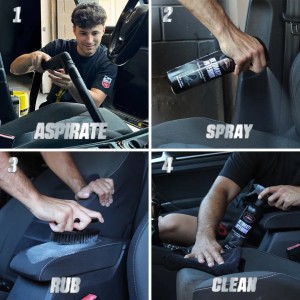 Limpia Tapicería Textil para Asientos y Alfombrillas coche