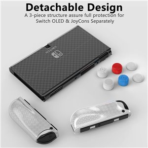 HEYSTOP Carcasa Switch OLED Dockable