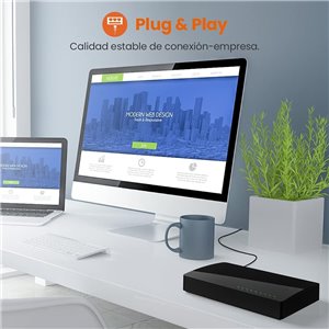 Tenda SG108 Switch de Escritorio Gigabit de 8 Puertos