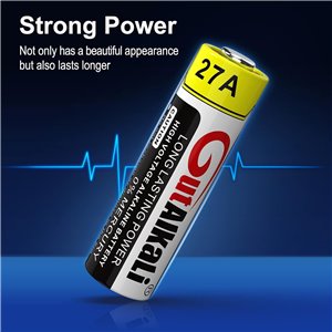 Pilas alcalinas 27 A - 12 V, 1O Unidades .L828 / LR27
