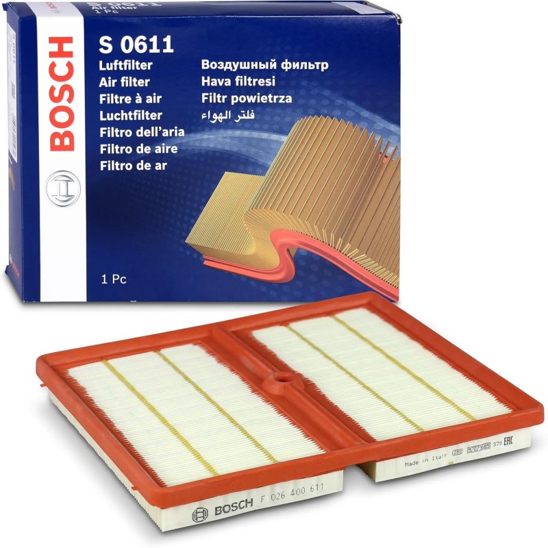 Bosch S0611 - Filtro de aire para vehículos