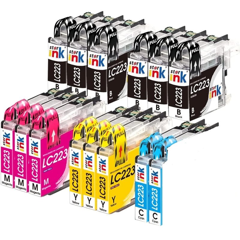 Tinta starink LC223 Reemplazo para Brother LC 223