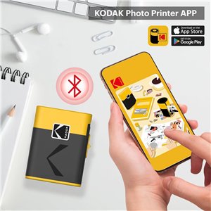 KODAK Label ERA M50 Etiquetadora, Blanco (Etiqueta