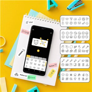 KODAK Label ERA M50 Etiquetadora, Blanco (Etiqueta