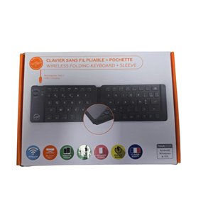 Teclado inalámbrico Plegable para Tablet y PC . Fr
