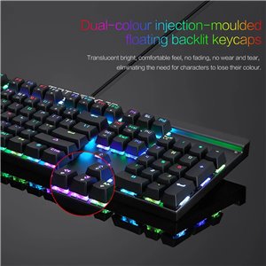 MOTOSPEED CK103 Teclado mecánico para juegos