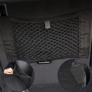 Nutabevr 4PCS Bolsa de Organizador de Coche, 37 x 24 cm Red elástica de Almacenamiento