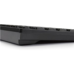 Amazon Basics Teclado con Cable USB y Base Fina, d