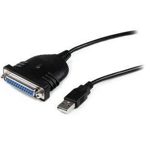 Cable de 1,8m Adaptador de Impresora Paralelo DB25 a USB