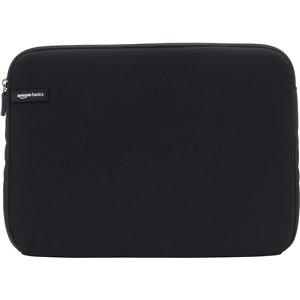 Amazon Basics Funda para portátiles de hasta 14-Pulgadas, Color Negro