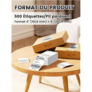 Phomemo Etiquetas De EnvíO 4 X 6 Dhl, Etiquetas TéRmicas