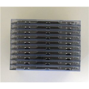 Caja estándar para 1 CD – Pack 10 Unidades