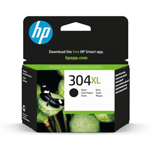HP 304XL N9K08AE, Negro, Cartucho de Tinta de Alta