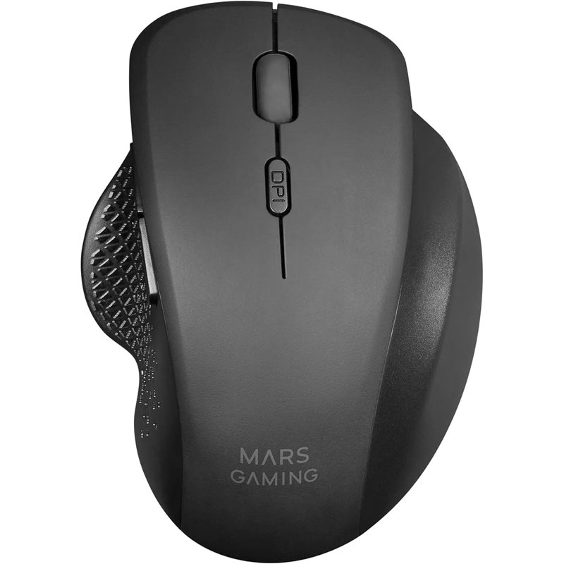 Mars Gaming MMWERGO, Ratón Inalámbrico Ergonómico