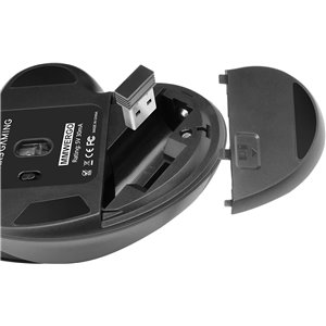 Mars Gaming MMWERGO, Ratón Inalámbrico Ergonómico