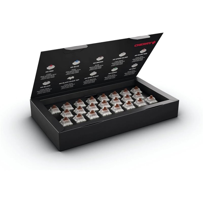 CHERRY MX RGB BROWN Switch Kit, 23 interruptores