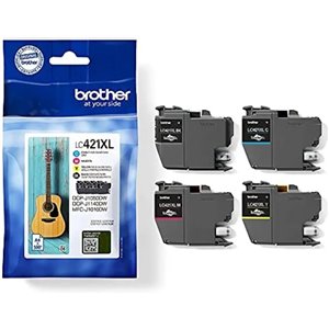 Brother LC421XLVAL Pack de 4 colores de cartuchos originales