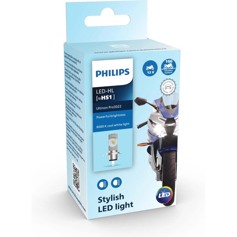Philips Ultinon Pro3022 LED lámpara para faros de moto (HS1)