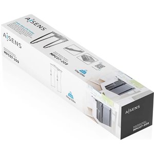 AISENS Soporte para CPU Debajo de Escritorio con C