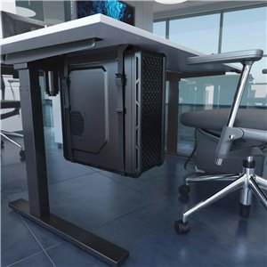 AISENS Soporte para CPU Debajo de Escritorio con C