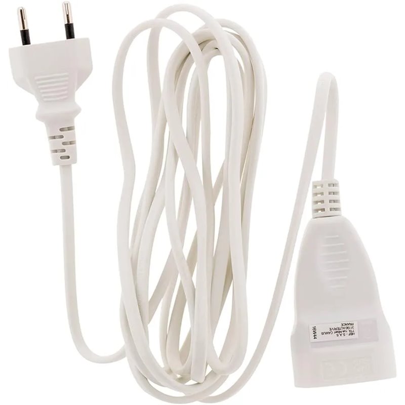 Zenitech - Alargador Eléctrico 6A - Cable HO3VVH2F