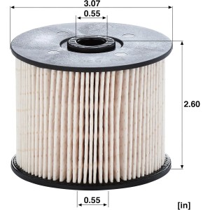 MANN-FILTER PU 830 x Filtro de combustible
