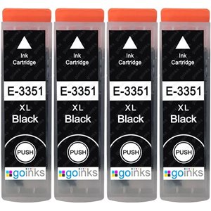 Cartuchos de Tinta Negra para reemplazar Epson T33