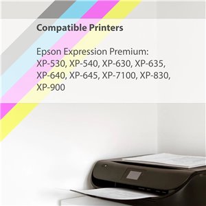 Cartuchos de Tinta Negra para reemplazar Epson T33