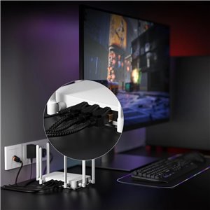 Cable de red Ethernet Cat 8 RJ45 10m (Lote de 1), 40Gbps 2000MHz Cable Internet LAN blindado