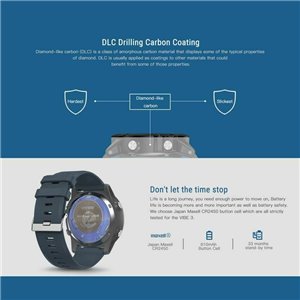 SmartWatch Reloj Inteligente Deportivo Zeblaze Vibe 3 Negro