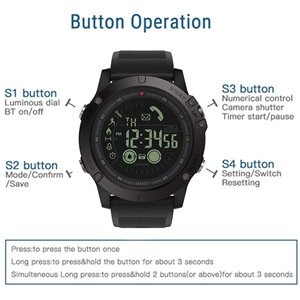 SmartWatch Reloj Inteligente Deportivo Zeblaze Vibe 3 Negro